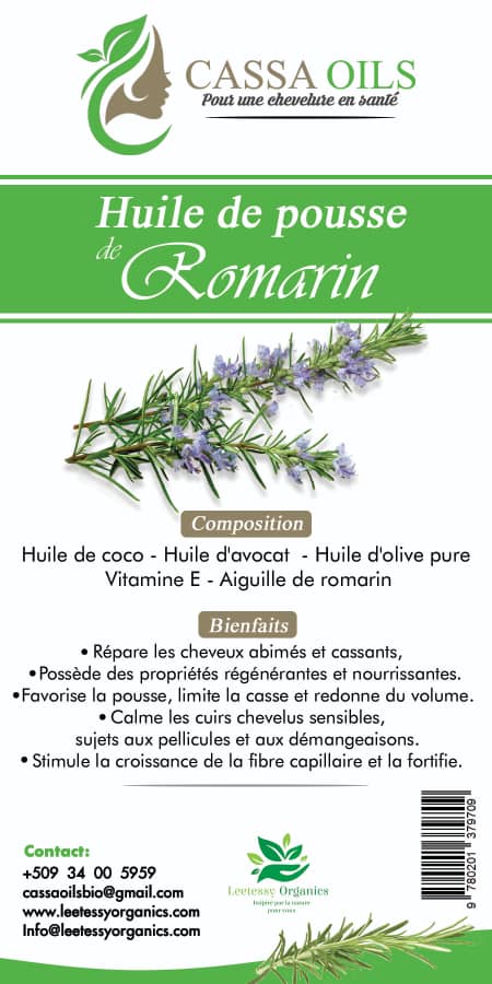 Huile de pousse de Romarin – Image 2